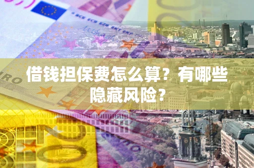 武汉借钱担保费怎么算？有哪些隐藏风险？