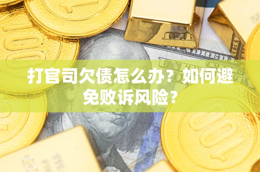 武汉打官司欠债怎么办？如何避免败诉风险？