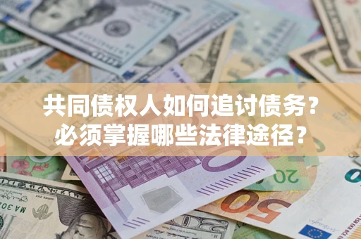 武汉共同债权人如何追讨债务？必须掌握哪些法律途径？