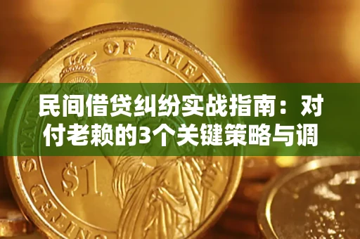 武汉民间借贷纠纷实战指南：对付老赖的3个关键策略与调解盲区解析