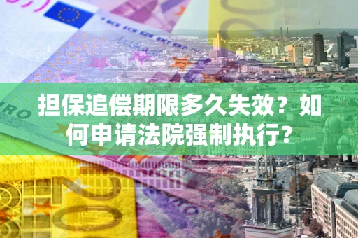 武汉担保追偿期限多久失效？如何申请法院强制执行？