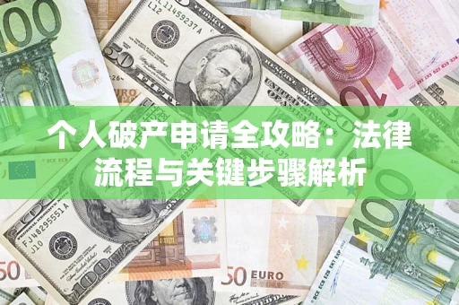 武汉个人破产申请全攻略：法律流程与关键步骤解析