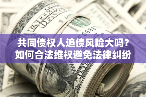 武汉共同债权人追债风险大吗？如何合法维权避免法律纠纷？