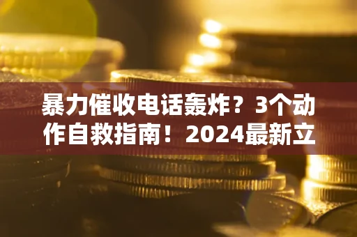 武汉暴力催收电话轰炸？3个动作自救指南！2024最新立案标准全解析